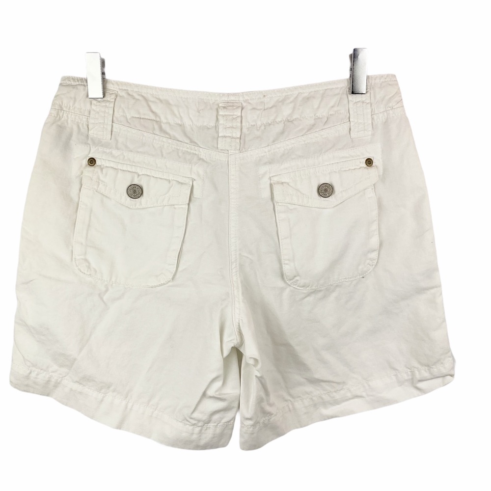 J CREW Classic Twill City Fit Chino Shorts Summer White 2 - Picture 3 of 7
